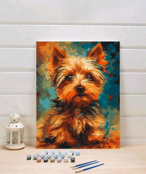 Paint by Numbers: Yorkshire Terrier