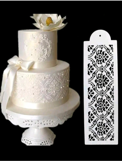 PVC Stencil: 1pc Flower Nozzle