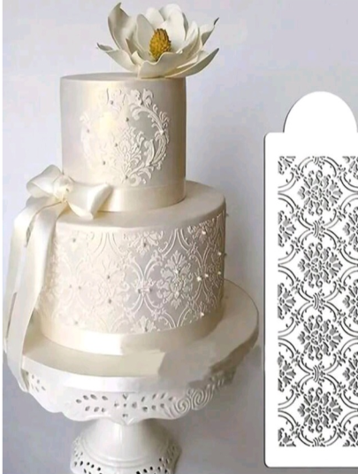 PVC Stencil: 1pc Flower Nozzle