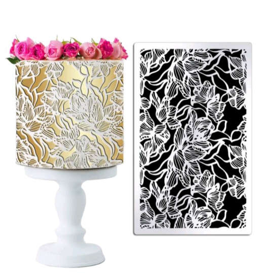 PVC Stencil: 1pc Flower Lace
