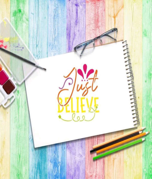 PVC Stencil: 30pc Motivational Quotes