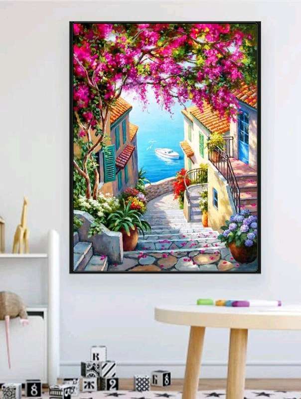 Paint by Numbers: Stairs to the Sea