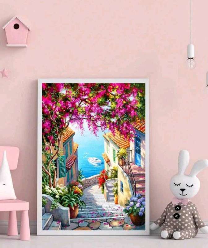 Paint by Numbers: Stairs to the Sea