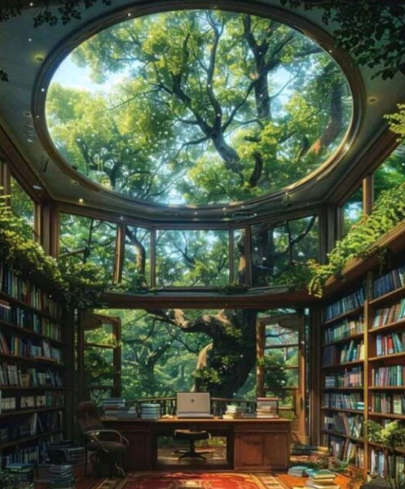 Paint by Numbers: Reading Room