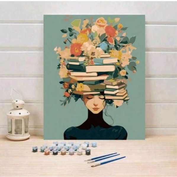 Paint by Numbers: Literary Crown