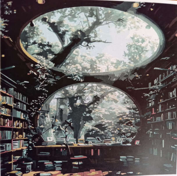 Paint by Numbers: Study Room