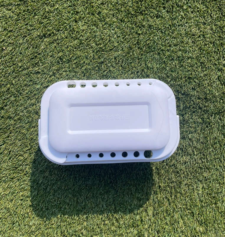 White Portable Brush Washer