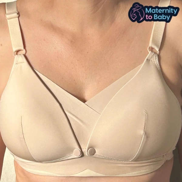 Apricot Nursing Bra
