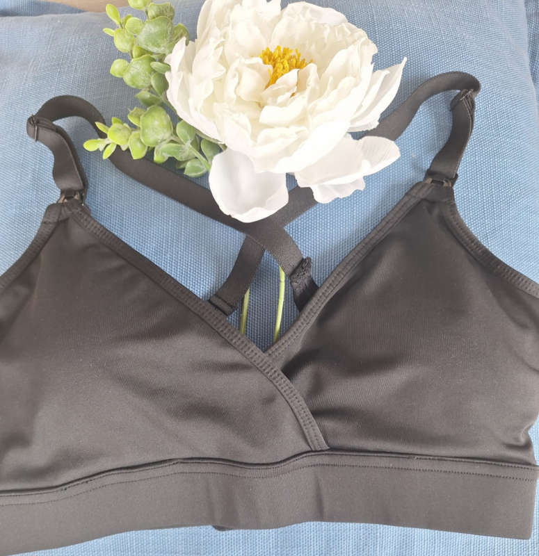 Cross Back Nursing Sports Bra