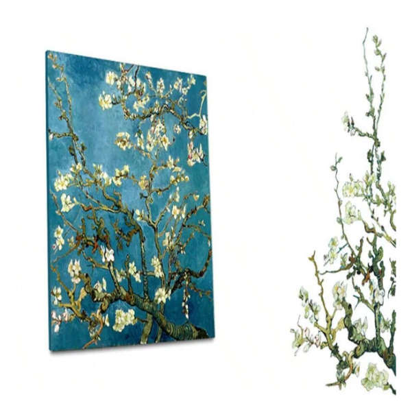 Cross-Stitching: Van Gogh's Almond Blossom