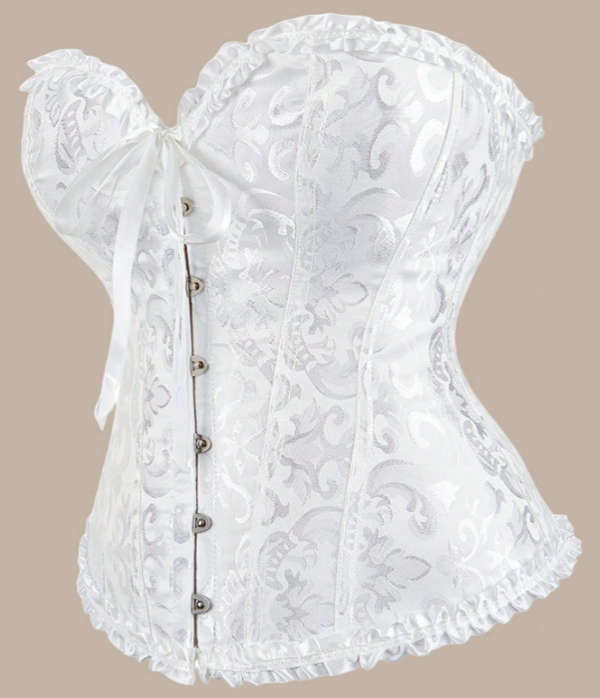 Lace Up-Back Overbust Corset