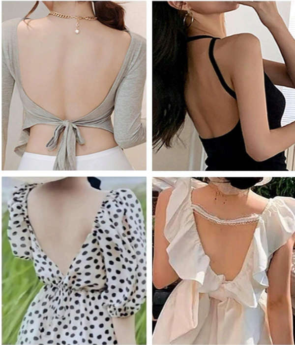 Low-Back Backless Bra