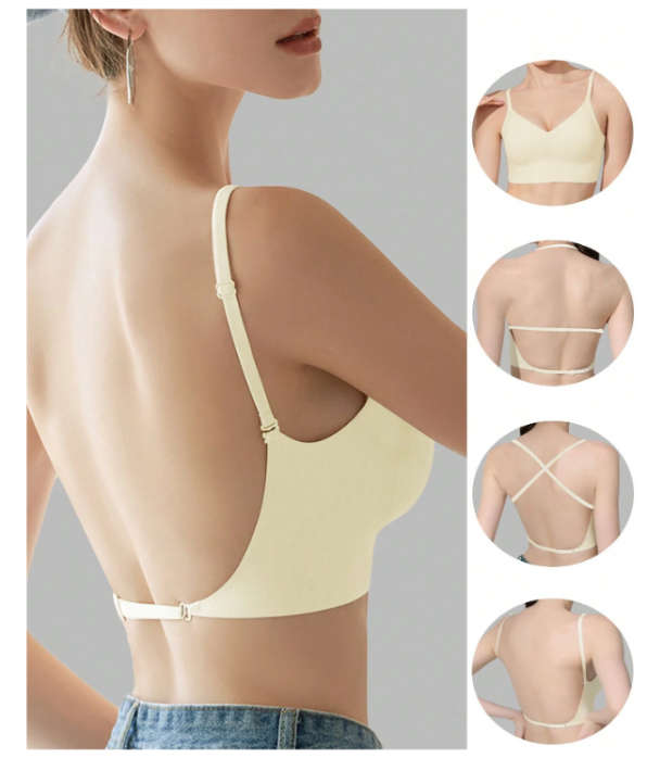 Low-Back Backless Bra