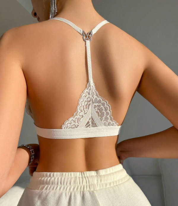 Splice Lace Bra Lingerie