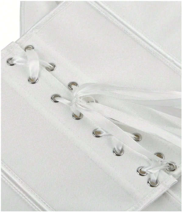 Corset - White Matte Surface Strapless