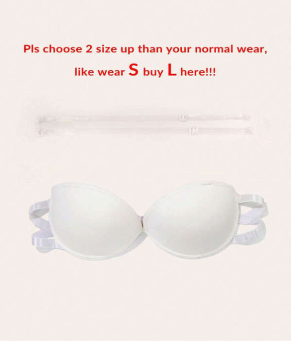 White Small Cup Semi-Bra