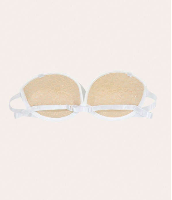 White Small Cup Semi-Bra