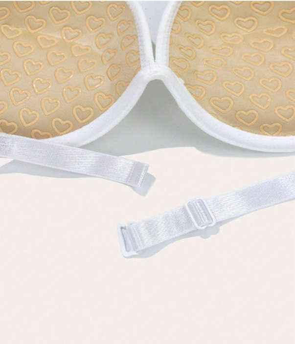 White Small Cup Semi-Bra