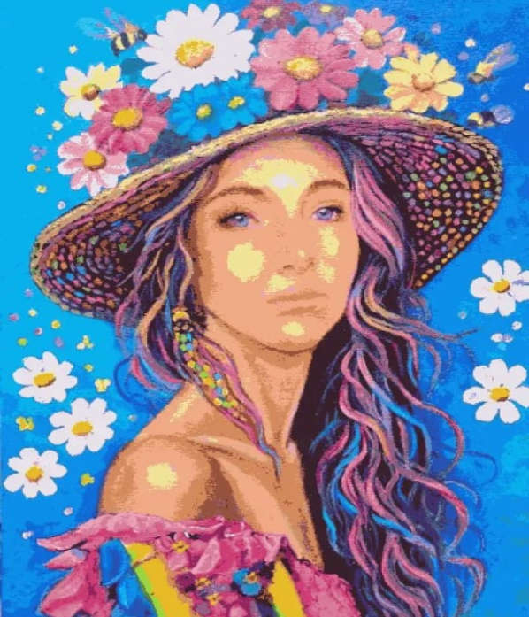Paint by Numbers: BeeLoved Beauty