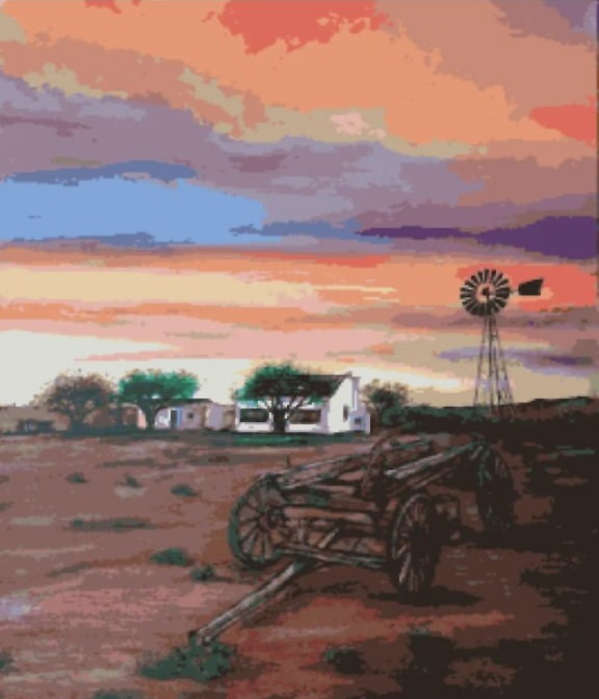 Paint by Numbers: Karoo Sunset
