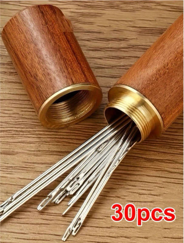 30pcs Self-Threading Needle Set