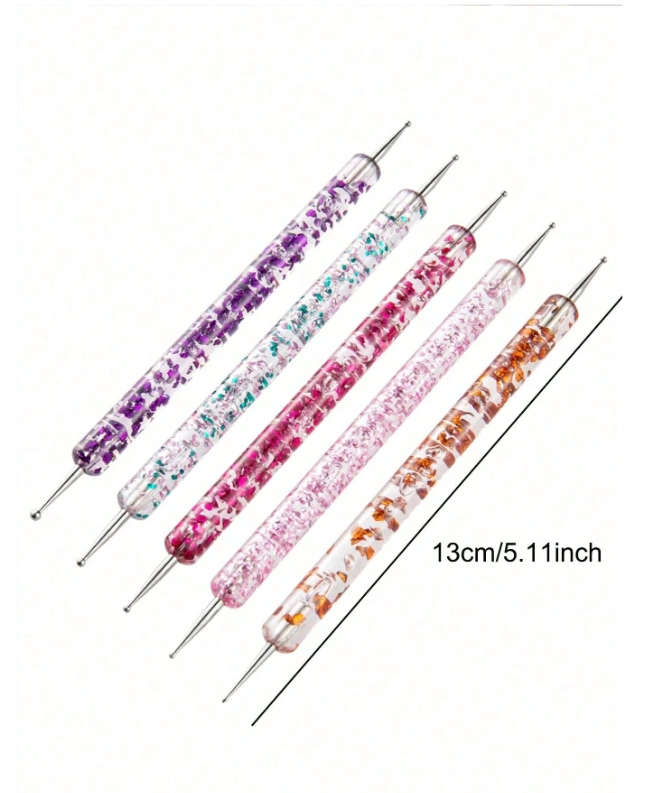 5pc Dual-Ended Spiral Dotting Tool Set