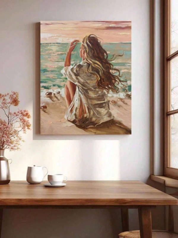 Paint by Numbers: Beauty at the Beach
