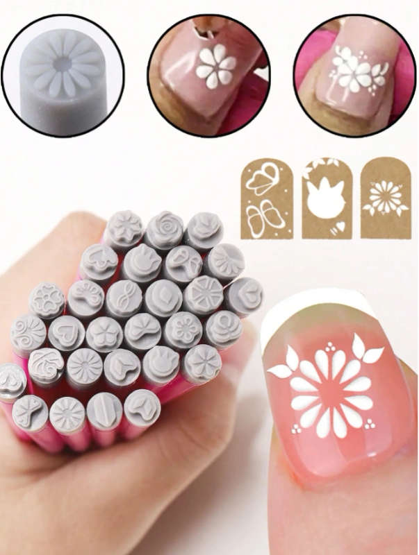 Klimonla Nail Art Stamp Pen 30pcs