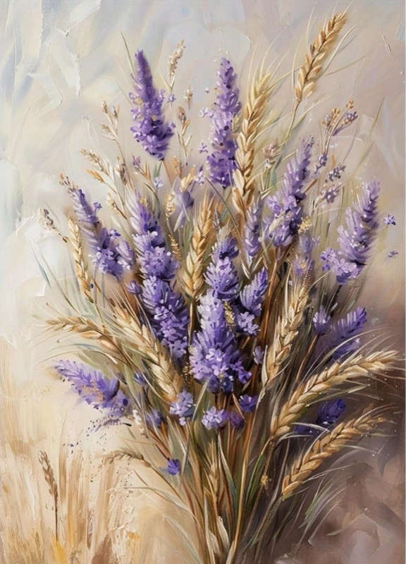 Diamond Dotting: Lavender Delight