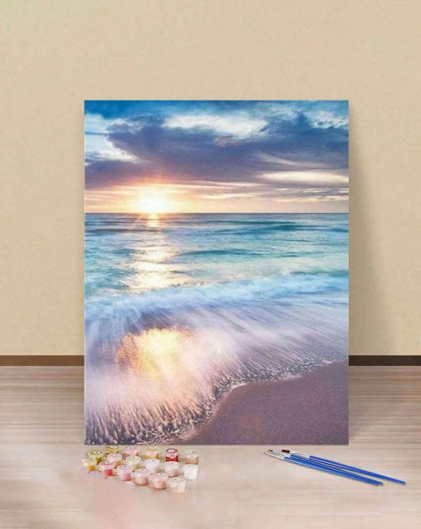 Paint by Numbers: Beautiful Seascape