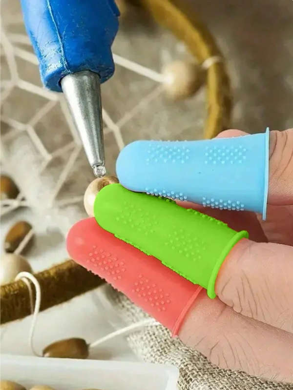 3pcs Silicone Finger Protectors