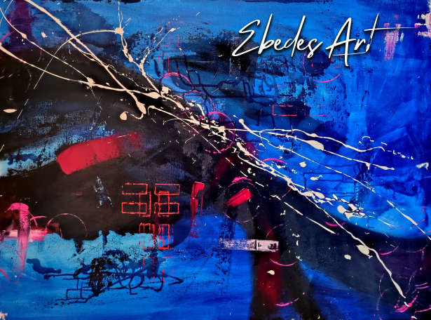 Carpe Diem No.2 - Abstract Acrylic Painting