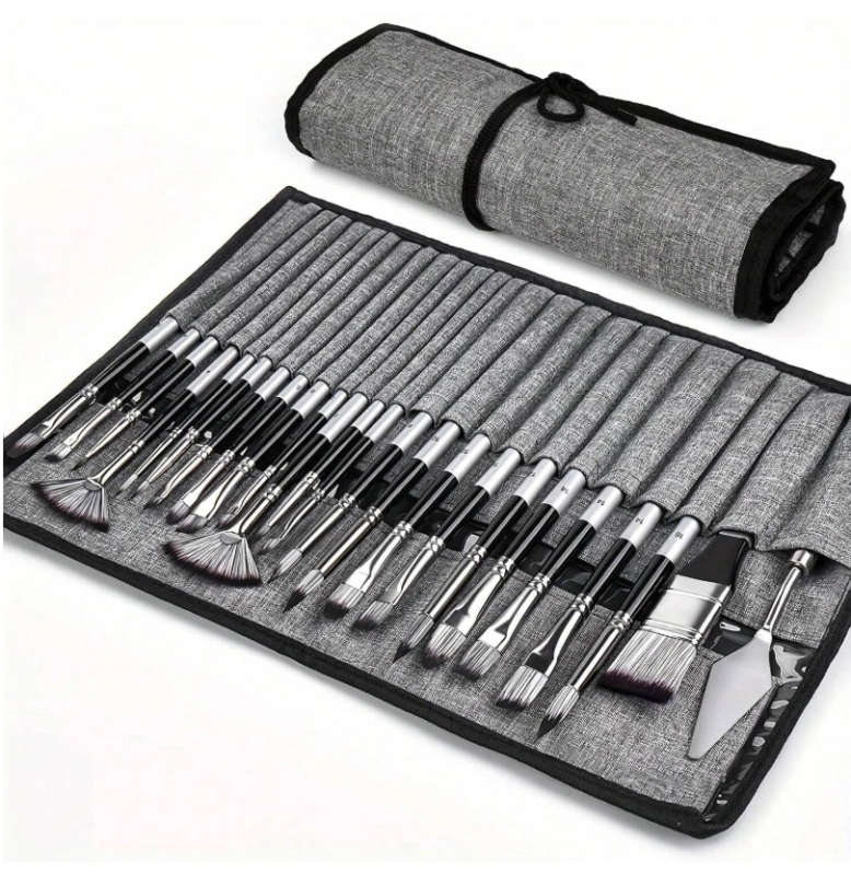 Dom Delfim 24pcs Set Paint Brush Set