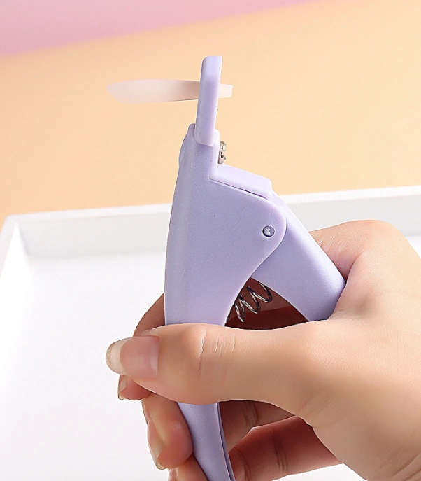 Full Beauty 1pc Purple Professional Nail Tip Cutter