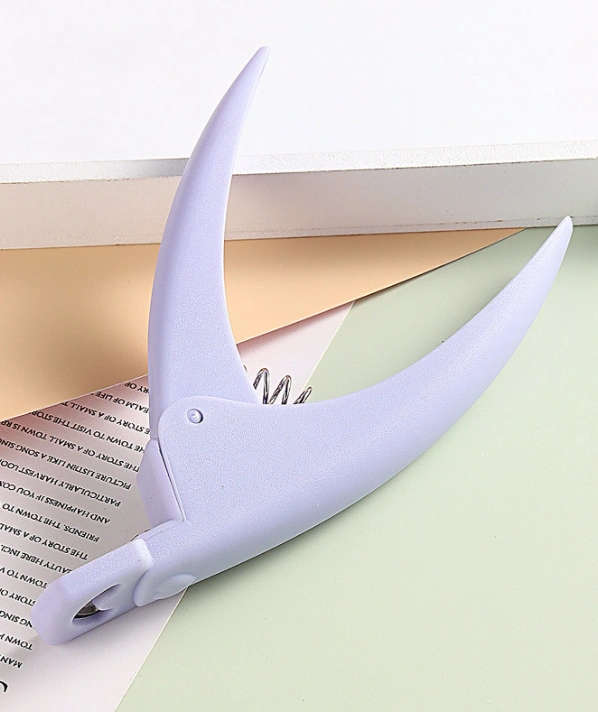 Full Beauty 1pc Purple Professional Nail Tip Cutter