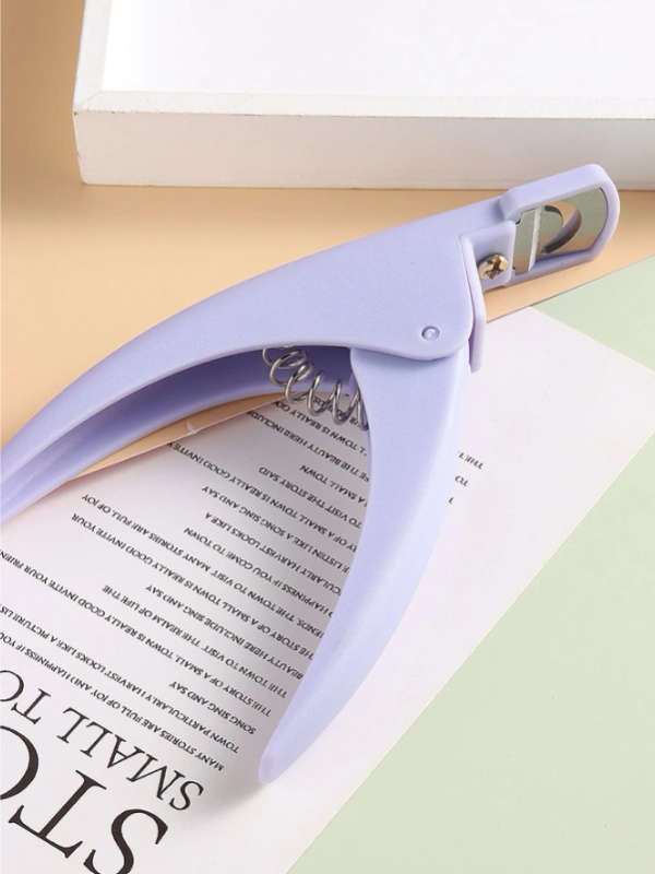 Full Beauty 1pc Purple Professional Nail Tip Cutter