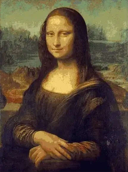 Paint by Numbers: Paint-a-Lisa