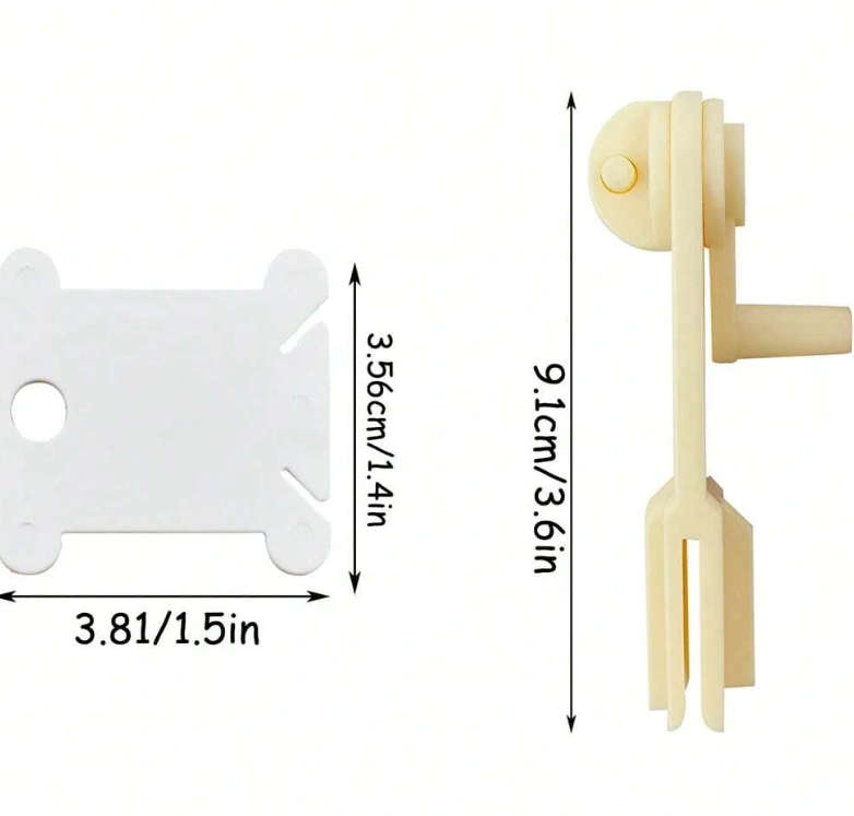 100pcs Plastic Floss Bobbins
