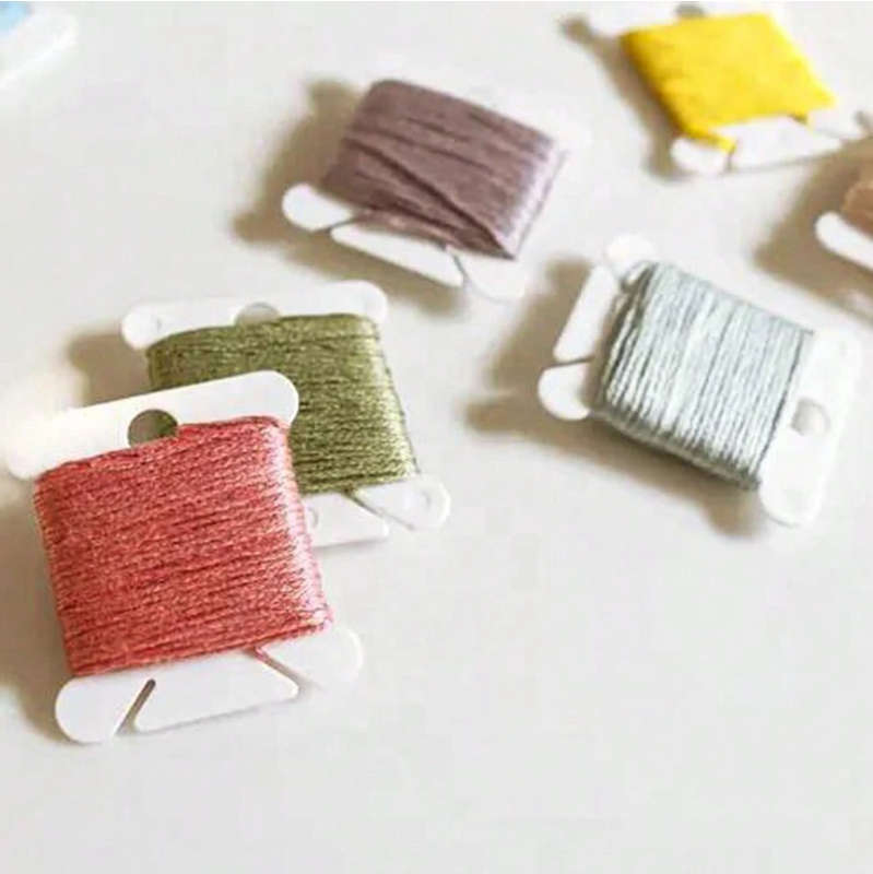 100pcs Plastic Floss Bobbins