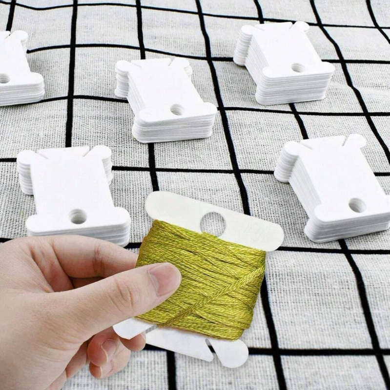100pcs Plastic Floss Bobbins
