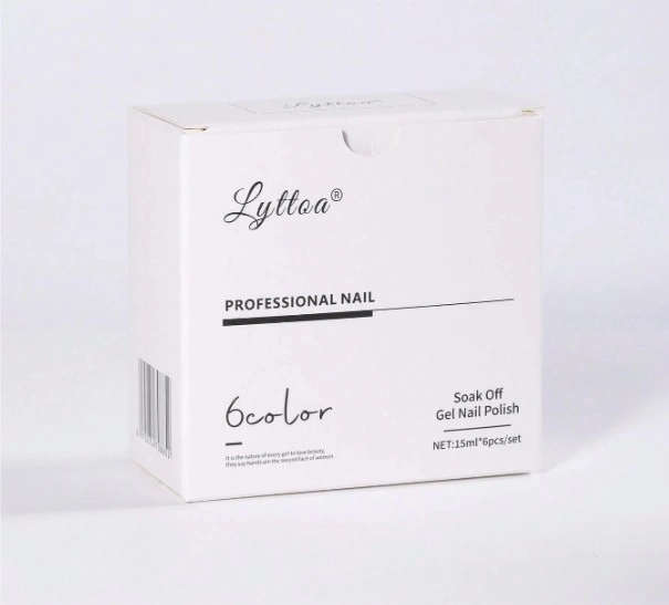 6 Set LYTTOA Gel Nail Polish  Shades 400  405