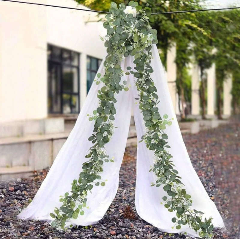 Wedding Decor - 1pc 180cm Artificial Eucalyptus Garland