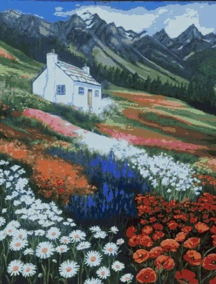 Paint by Numbers: Home in Nature