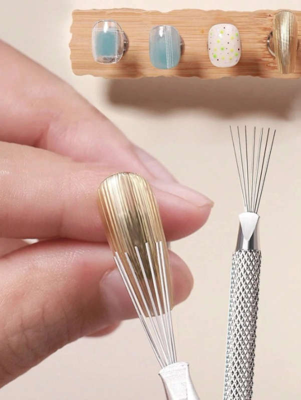 1pc Nail Texture Brush