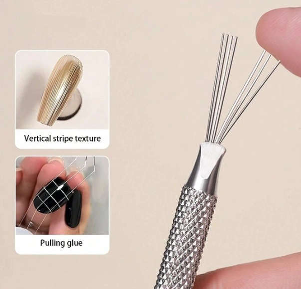 1pc Nail Texture Brush