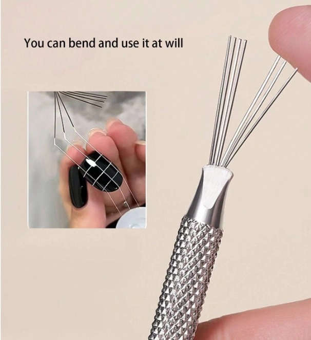 1pc Nail Texture Brush