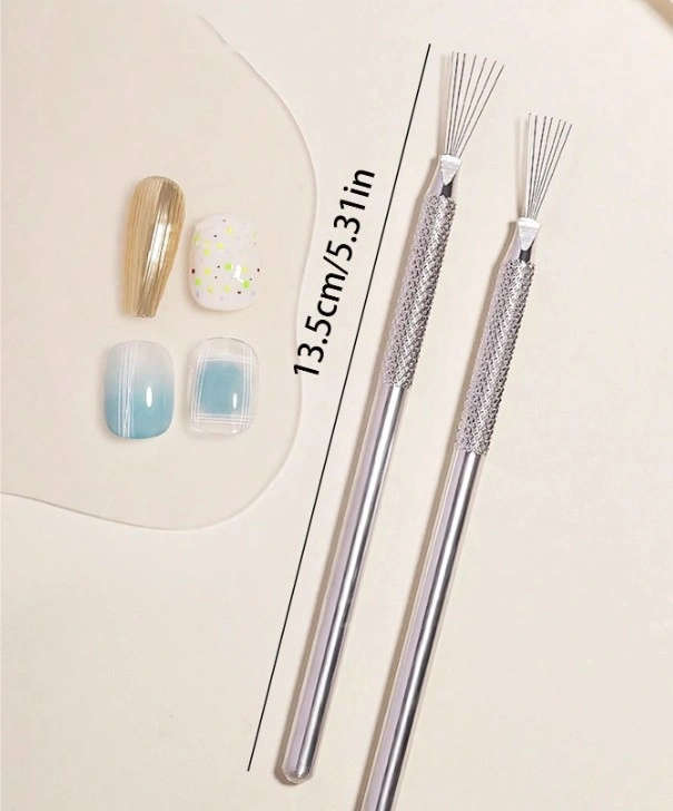 1pc Nail Texture Brush