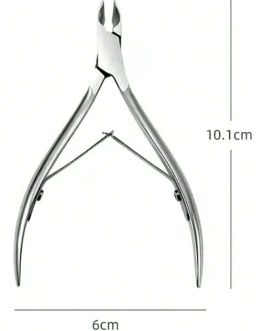 1pc Stainless Steel Silver Nail Clippers