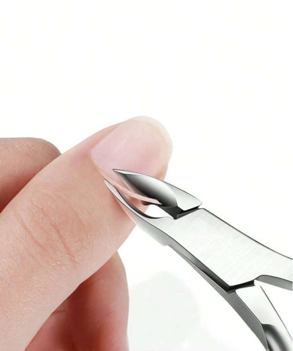 1pc Stainless Steel Silver Nail Clippers