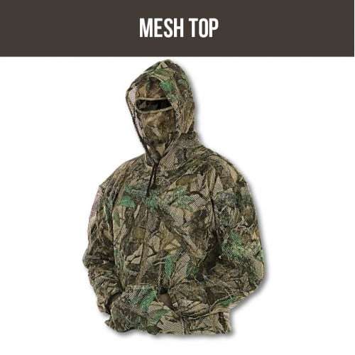 Sniper 3D Zip Mesh Hooded Top
